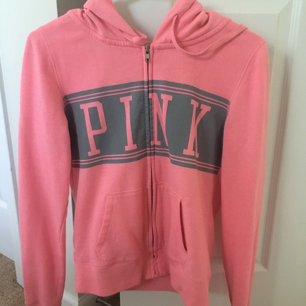 Vs Pink Zip up Hoodie